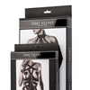 4-teiliges Straps-Bandage-Set Schwarz von Grey Velvet