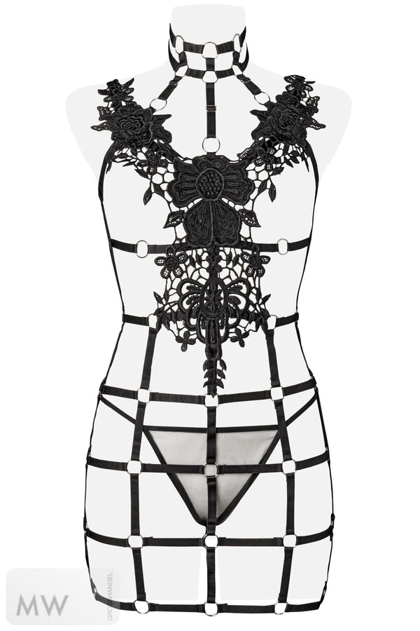 2-teiliges Harness Kleid 15235 von Grey Velvet