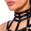 Harness-Wetlook-Set mit Rock 18263 von Saresia
