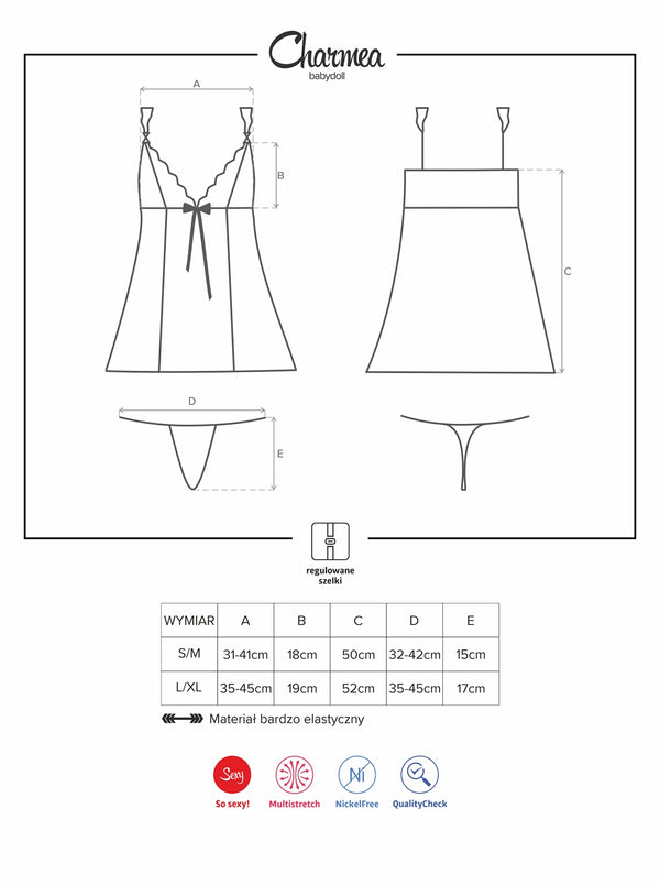 Charmea Babydoll + String