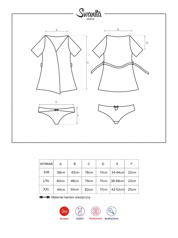 Swanita Robe + Panties