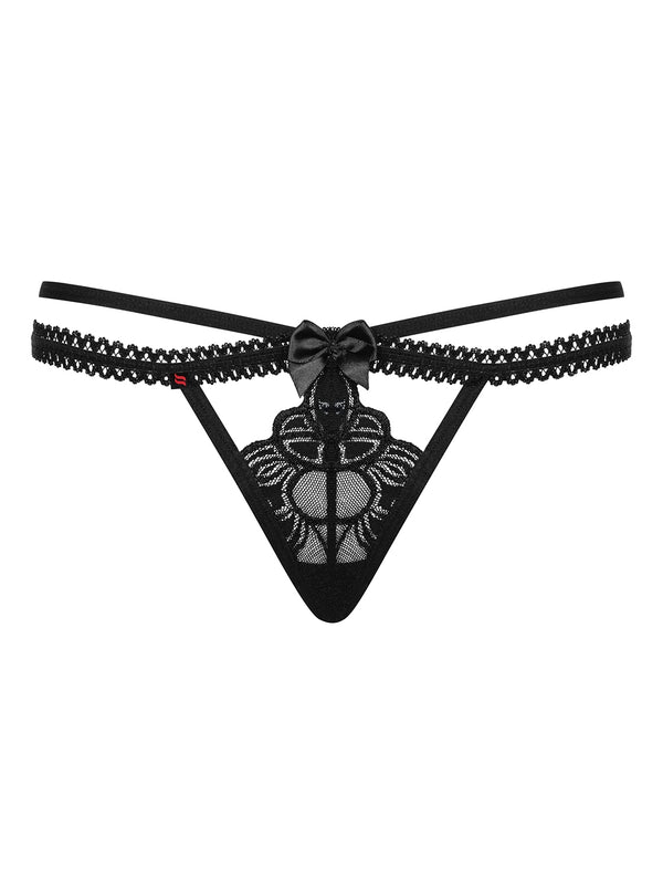 Wonderia String schwarz