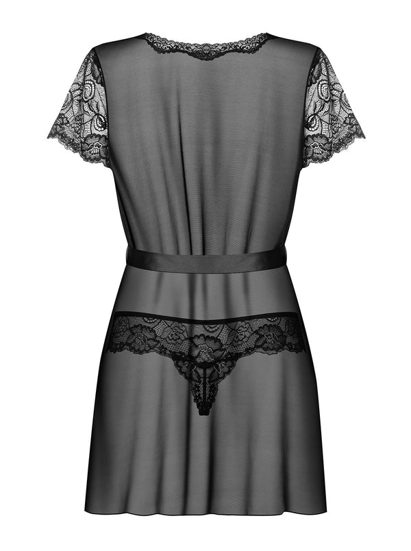 Alluria Peignoir + String