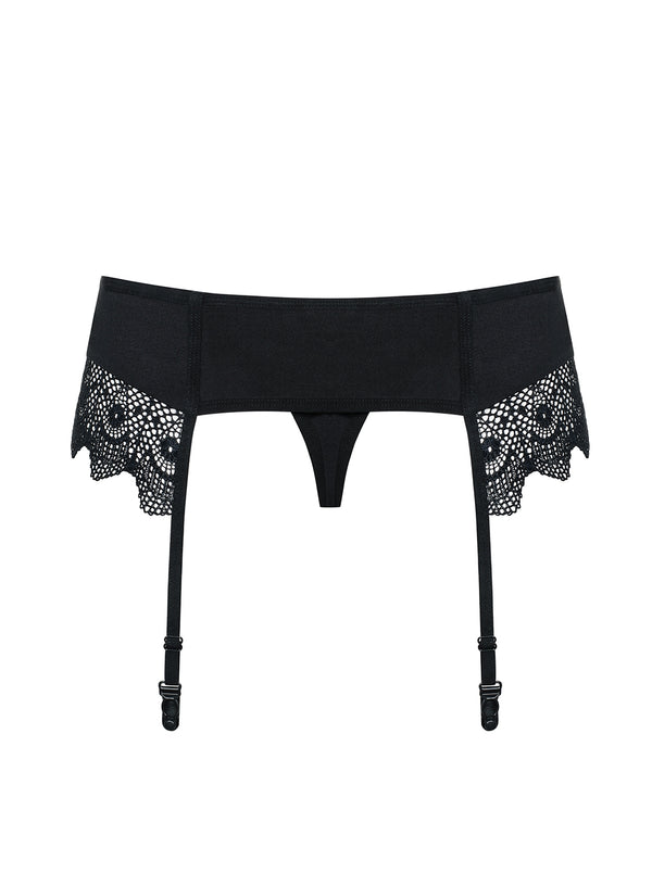 Moketta Garter Belt & Thong