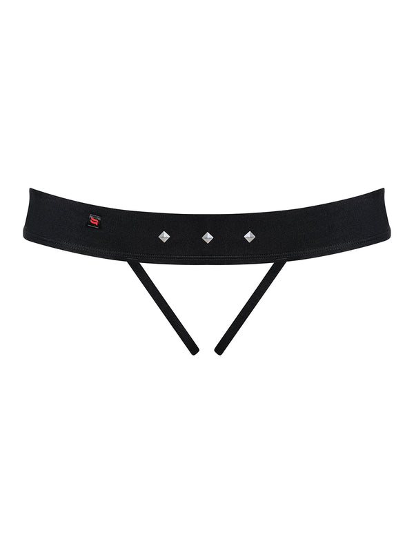 Schwarze Panties ouvert
