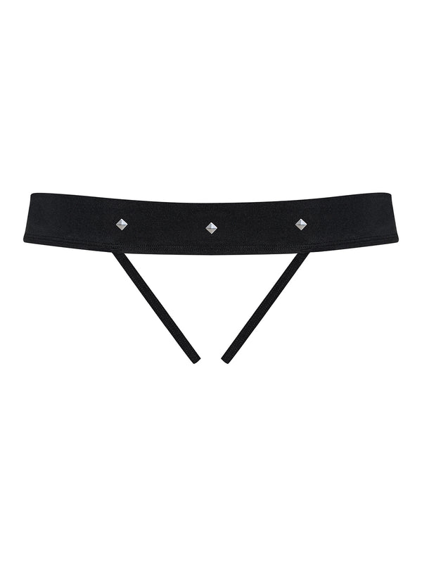 Schwarze Panties ouvert