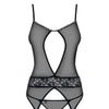 812-COR-1 Corsage schwarz