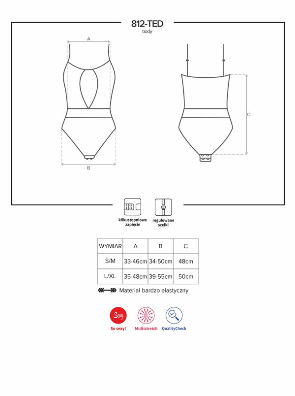 812-TED-1 Teddy schwarz