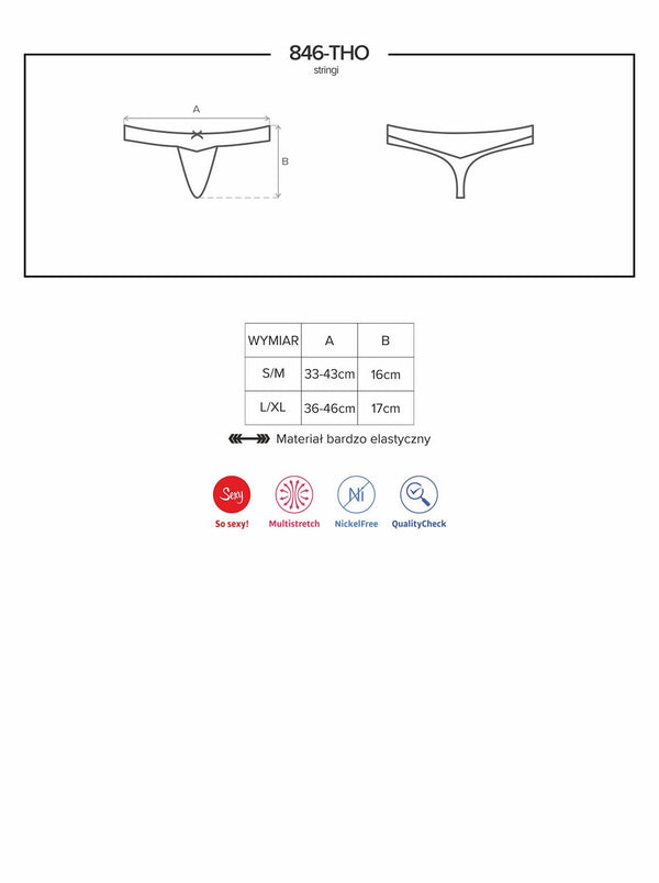 846-THO-1 String schwarz