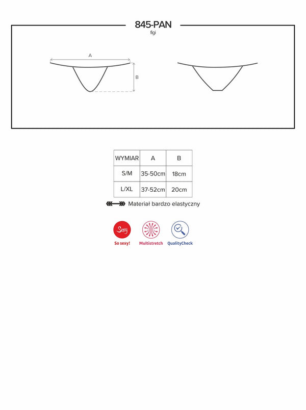 845-PAN-1 Panties schwarz