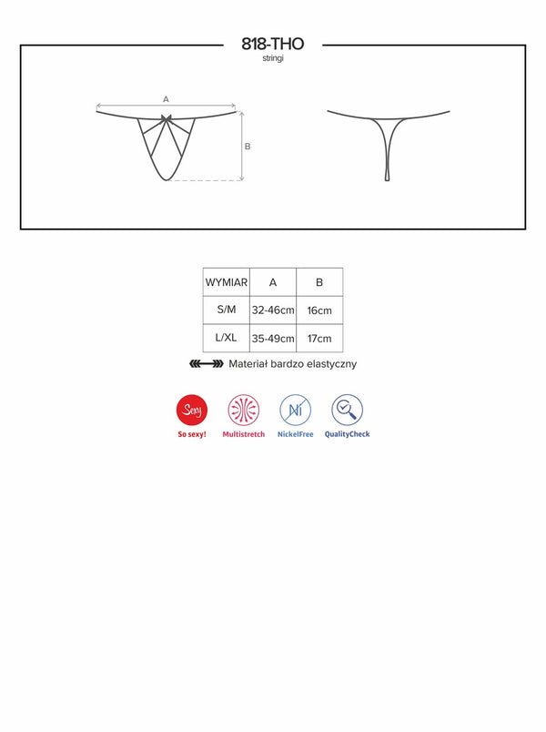 818-THO-1 String schwarz