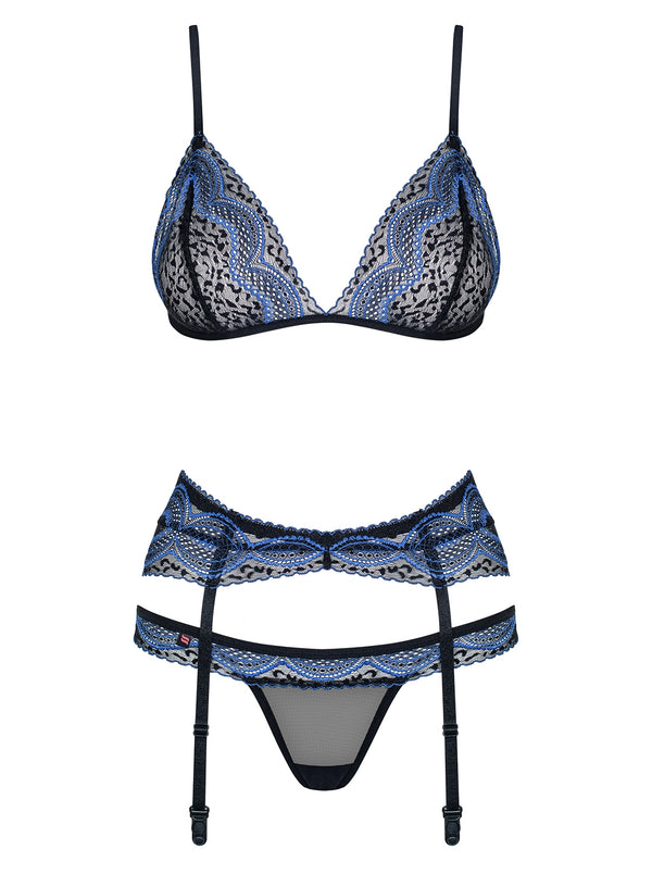 844-SEG-1 Set schwarz-saphir