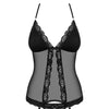 841-COR-1 Corsage schwarz