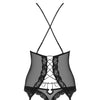 841-COR-1 Corsage schwarz