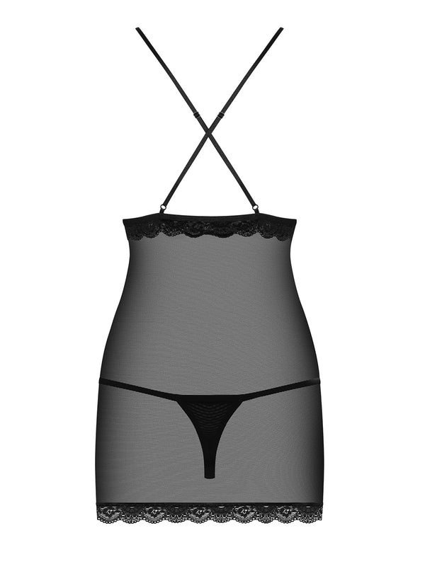 841-CHE-1 Chemise schwarz