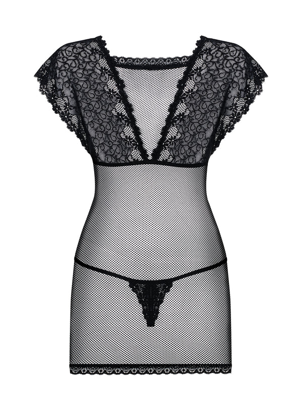 821-CHE-1 Chemise schwarz