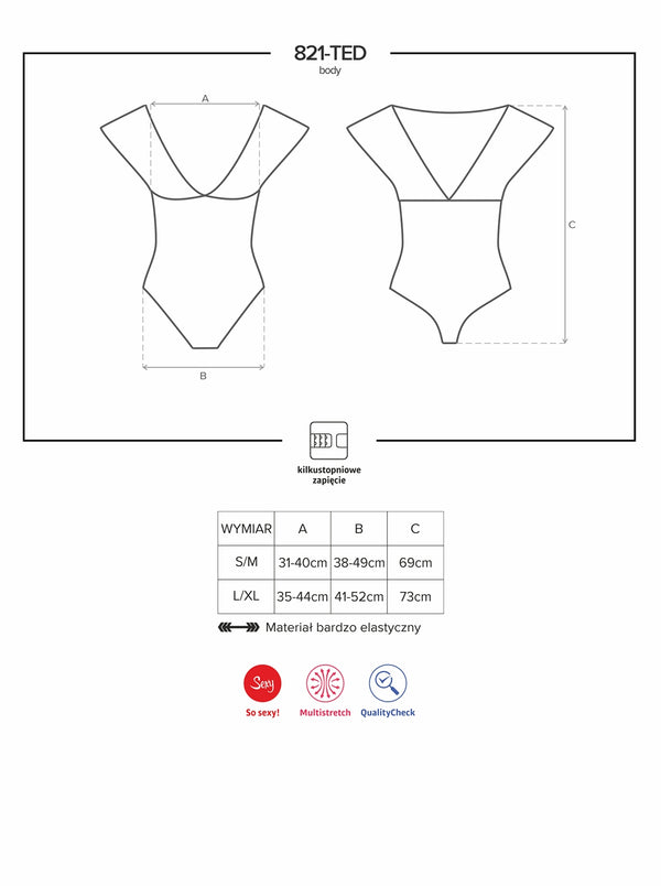 821-TED-1 Teddy schwarz