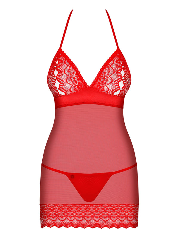 822-CHE-3 Chemise rot