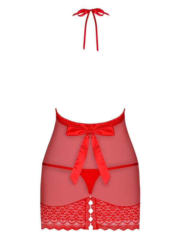 822-CHE-3 Chemise rot