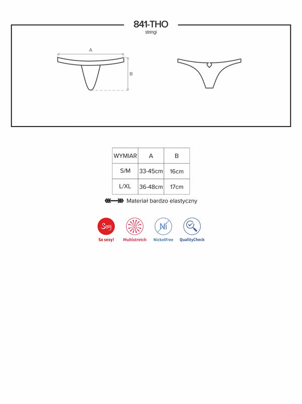 841-THO-1 String schwarz