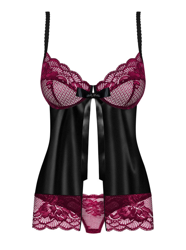 842-BAB-1 Babydoll schwarz