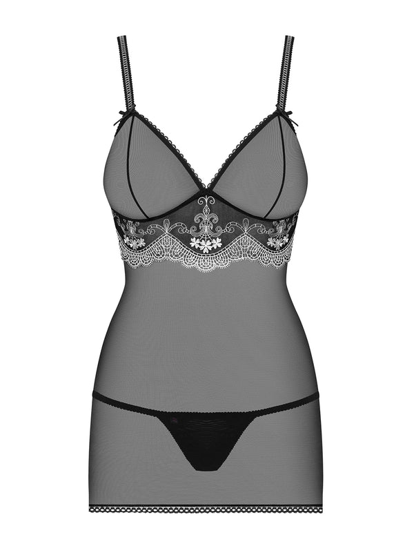 840-CHE-1 Chemise schwarz