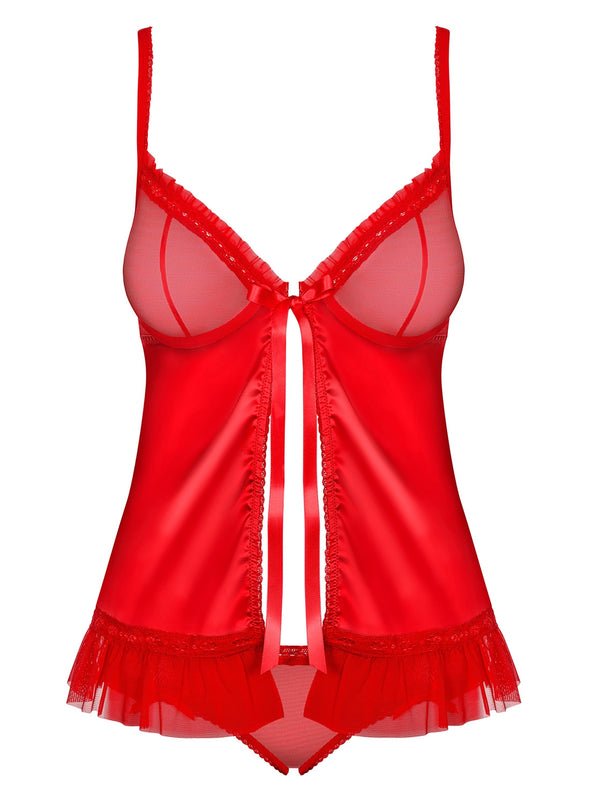 827-BAB-3 Babydoll rot