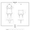 828-COR-1 Corsage schwarz