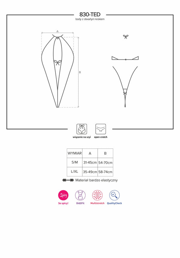 830-TED-1 Teddy schwarz