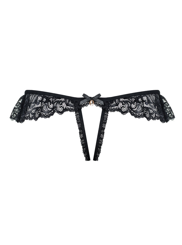 830-THC-1 String ouvert schwarz