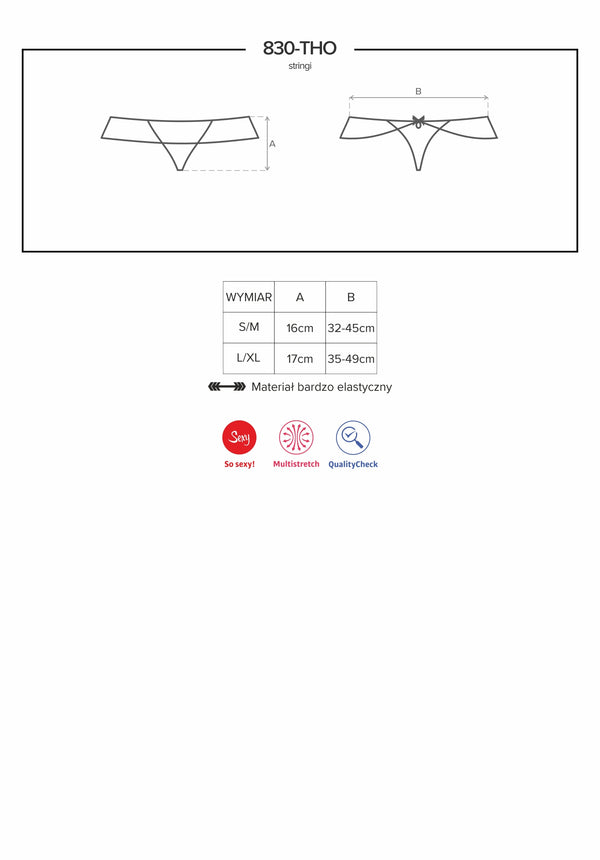 830-THO-1 String schwarz