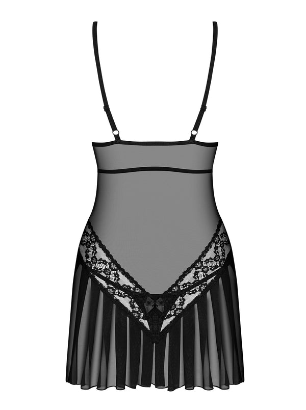 837-CHE-1 Chemise schwarz