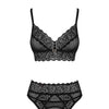 852-SEG-1 Dessous Set schwarz