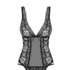 856-COR-1 Corsage schwarz