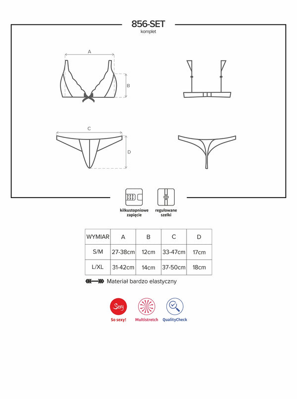 856-SET-1 Set schwarz