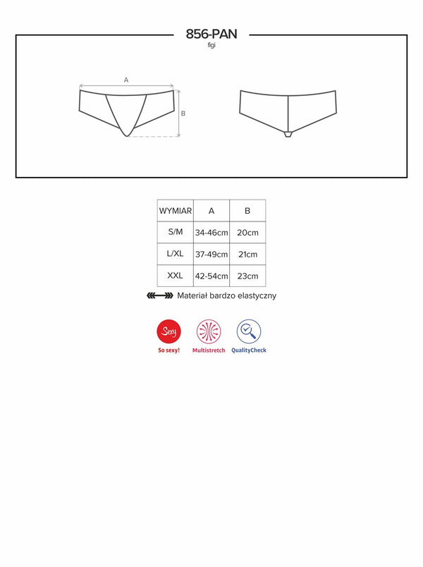 856-PAN-1 Panties schwarz