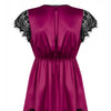 861-PEI-5 Peignoir fuchsia