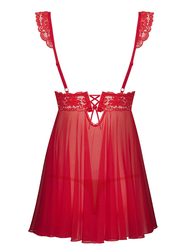 863-BAB-3 Babydoll rot