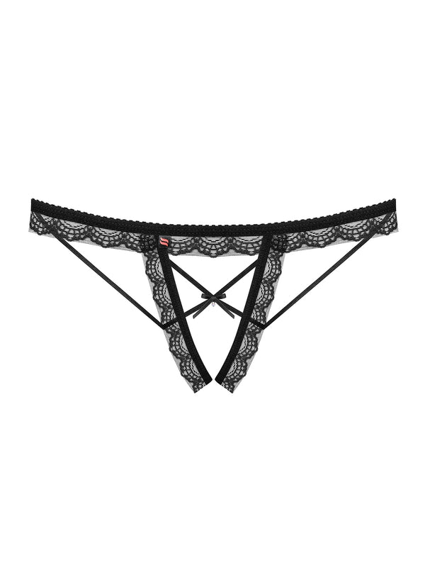 865-THC-1 String ouvert schwarz
