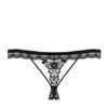 865-THC-1 String ouvert schwarz