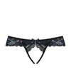 866-PAC-1 Panties ouvert schwarz