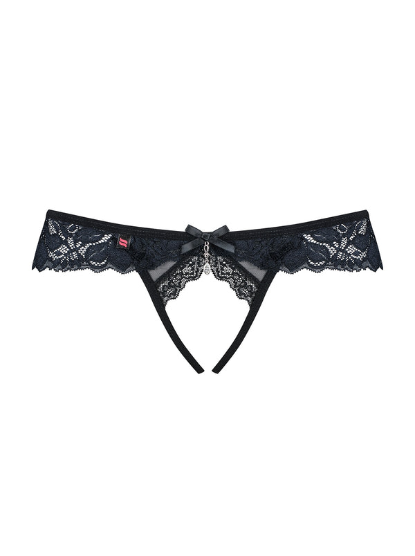 866-PAC-1 Panties ouvert schwarz