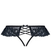 866-PAC-1 Panties ouvert schwarz