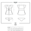 868-BAB-1 Babydoll schwarz