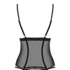 868-COR-1 Corsage schwarz