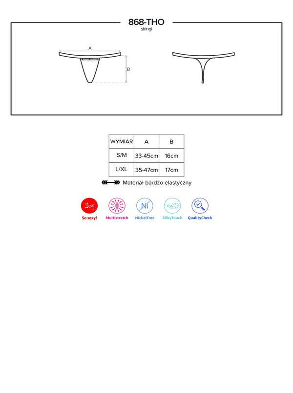 868-THO-1 String schwarz