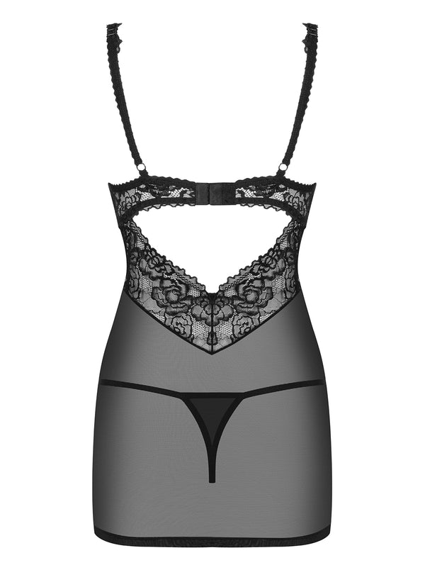 867-CHE-1 Chemise schwarz