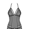 838-COR-1 Corsage schwarz