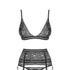 Schwarzes Set "Ailay"