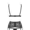 Schwarzes Set "Ailay"